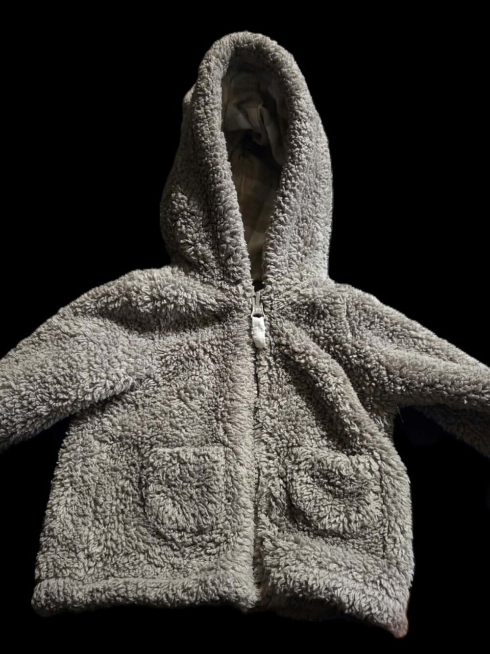 Carter's Baby Gray Fleece Jacket ~ 3 Months